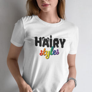 Debbie & Freddie - Hairy Styles - fake coverband t-shirt
